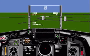 Fighter Bomber_Disk1 screen shot game playing